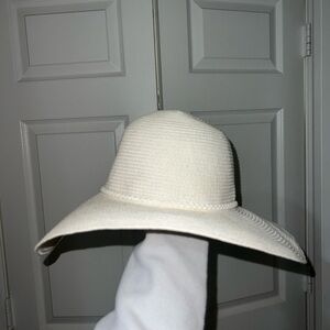 Banana Republic Classic Cream Wide-Brim Hat
